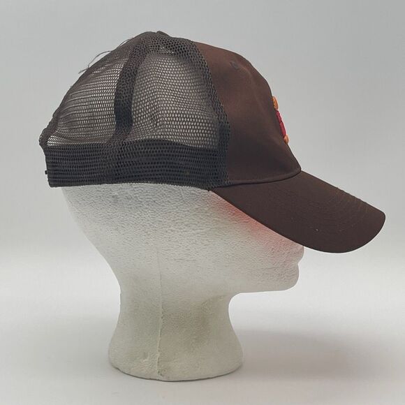 BURGER KING Trucker Hat Unisex Adjustable Brown Crew Employee Snapback Uniform - Picture 6 of 12